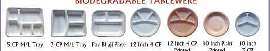 MTC biodegradable tableware range